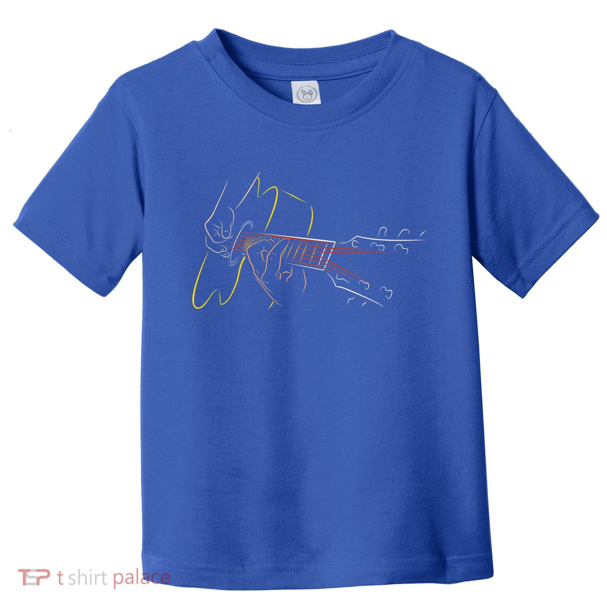 Cool Acoustic Guitar Player Gift Great Guitarist Or Band Gift Toddler T-Shirt