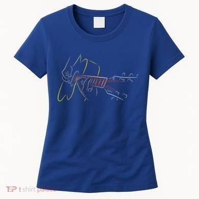 Cool Acoustic Guitar Player Gift Great Guitarist Or Band Gift Women's T-Shirt