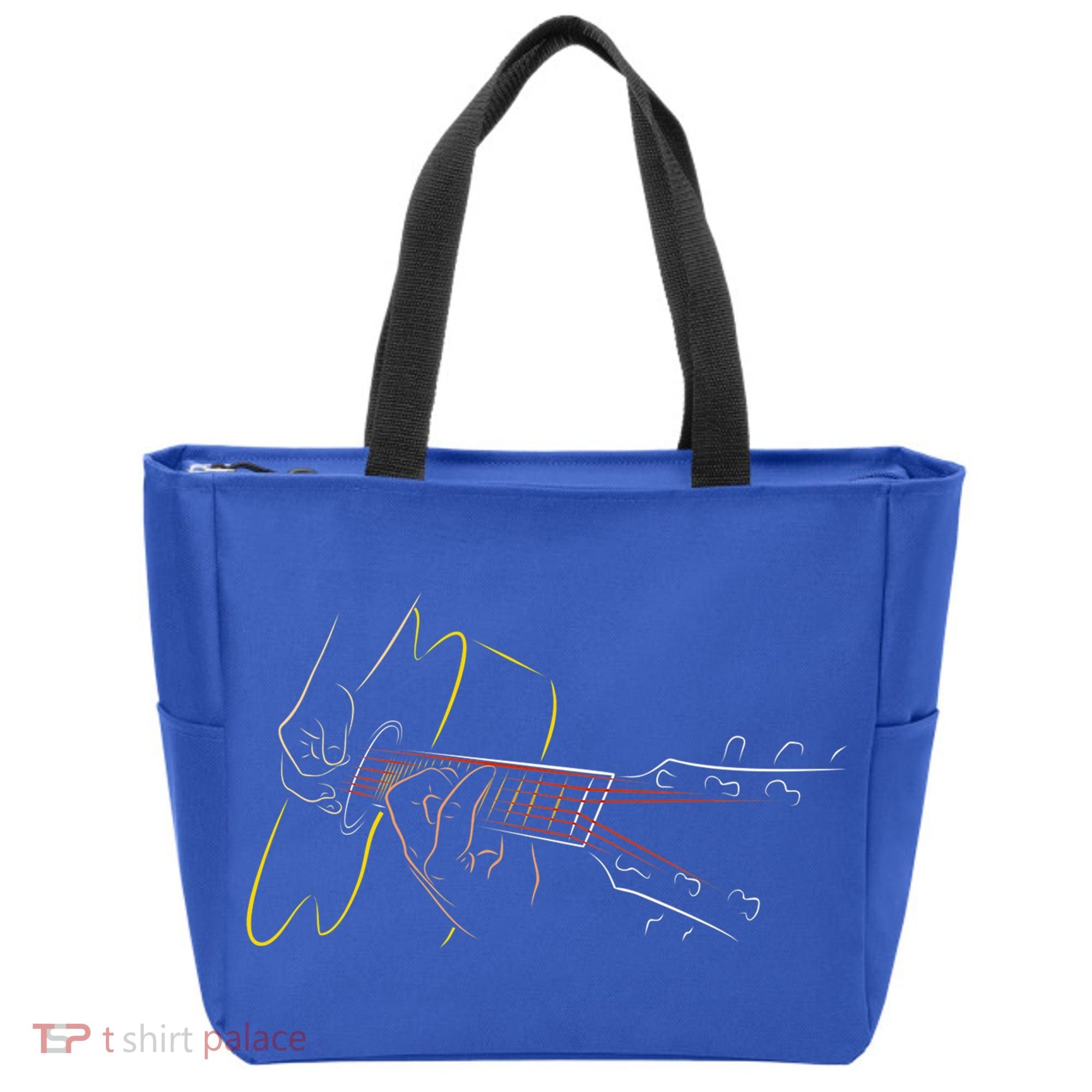 Cool Acoustic Guitar Player Gift Great Guitarist Or Band Gift Tote Bag