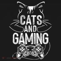 Cats And Gaming Funny For Gamer, Cat Lover, Cat Mom, Cat Dad Women's Tank Top thumb 5