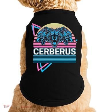 Cerberus Ancient Greek Mythology Retro Doggie Tank
