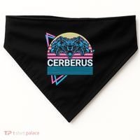 Cerberus Ancient Greek Mythology Retro USA-Made Doggie Bandana thumb 0
