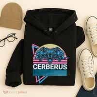 Cerberus Ancient Greek Mythology Retro Hoodie thumb 4