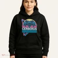 Cerberus Ancient Greek Mythology Retro Hoodie thumb 5
