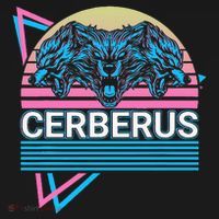 Cerberus Ancient Greek Mythology Retro Coaster thumb 2