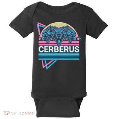 Cerberus Ancient Greek Mythology Retro Baby Bodysuit