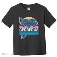 Cerberus Ancient Greek Mythology Retro Toddler T-Shirt thumb 0