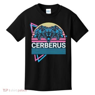 Cerberus Ancient Greek Mythology Retro Kids T-Shirt