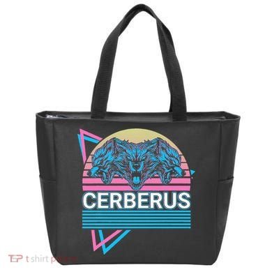 Cerberus Ancient Greek Mythology Retro Tote Bag