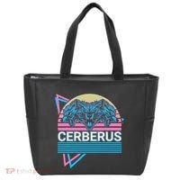 Cerberus Ancient Greek Mythology Retro Tote Bag thumb 0