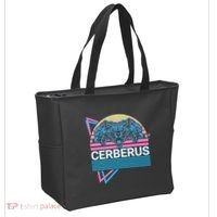 Cerberus Ancient Greek Mythology Retro Tote Bag thumb 2