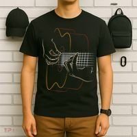 Cool Acoustic Guitar For Women Acoustic Guitar Player T-Shirt thumb 6