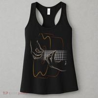 Cool Acoustic Guitar For Women Acoustic Guitar Player Women's Tank Top thumb 3