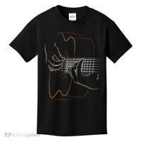 Cool Acoustic Guitar For Women Acoustic Guitar Player Kids T-Shirt thumb 0