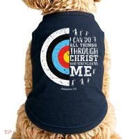 Cute Archery Gifts Doggie Tank thumb 0