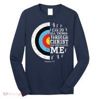 Cute Archery Gifts Long Sleeve Shirt thumb 0