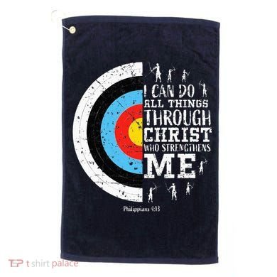 Cute Archery Gifts Golf Towel