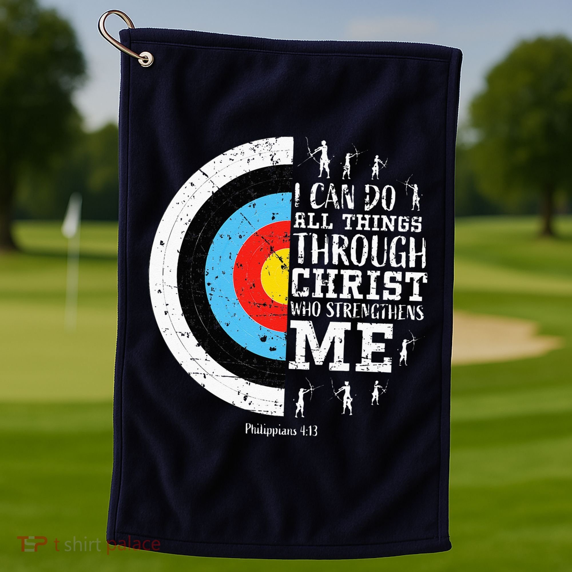 Cute Archery Gifts Golf Towel