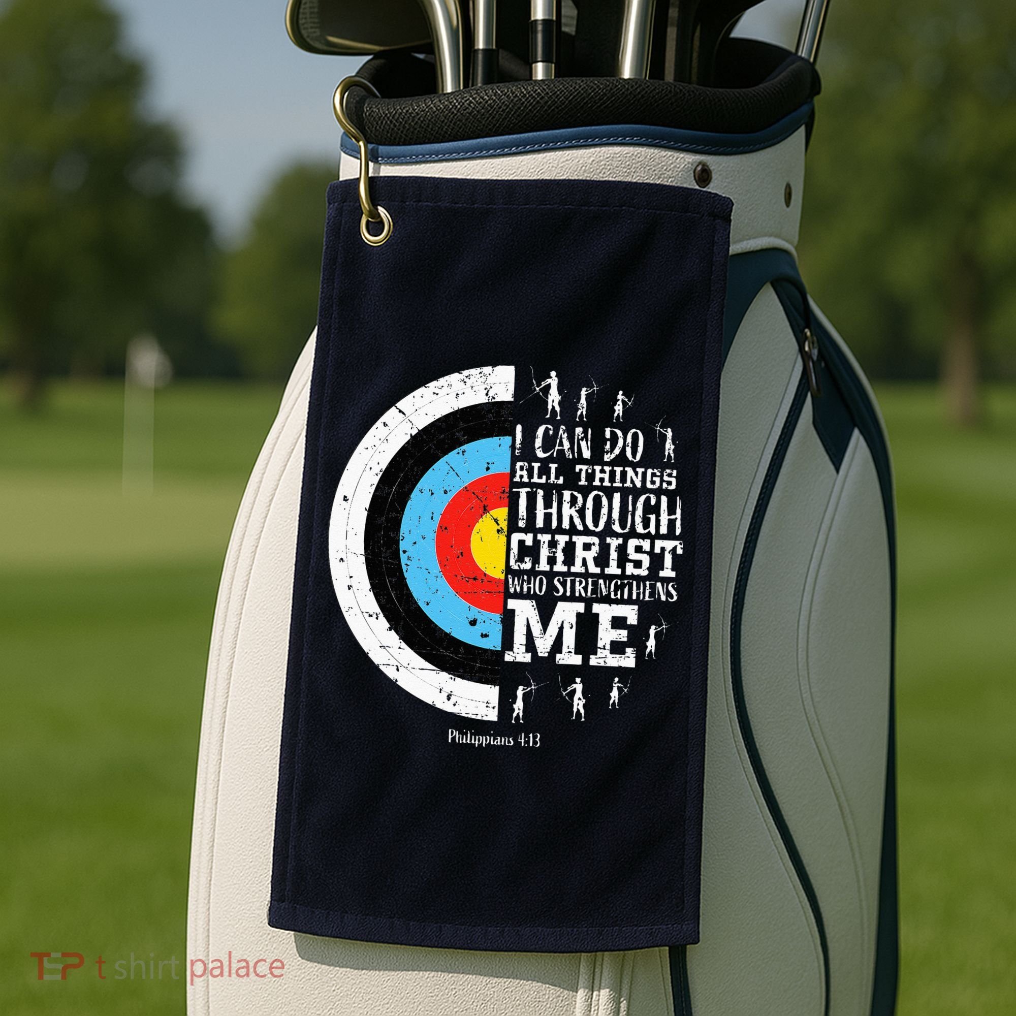 Cute Archery Gifts Golf Towel