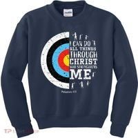 Cute Archery Gifts Kids Sweatshirt thumb 0