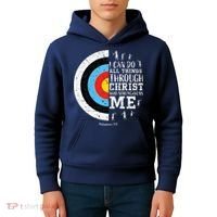 Cute Archery Gifts Kids Hoodie thumb 4
