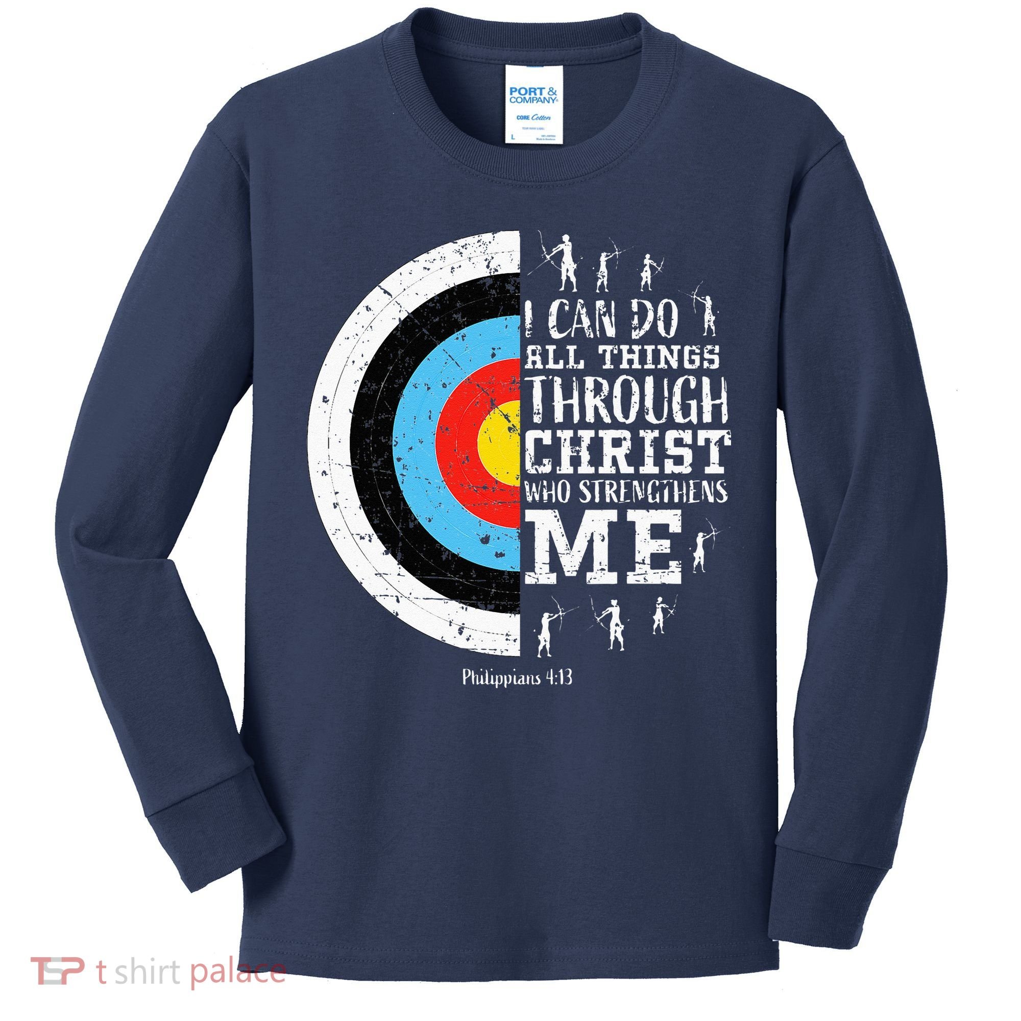 Cute Archery Gifts Kids Long Sleeve Shirt