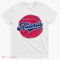 Classic Atlanta, Georgia Baseball Fan Retro Vintage T-Shirt thumb 0