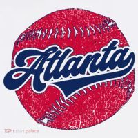 Classic Atlanta, Georgia Baseball Fan Retro Vintage T-Shirt thumb 7