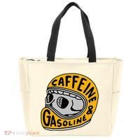 Caffeine And Gasoline Tote Bag thumb 0