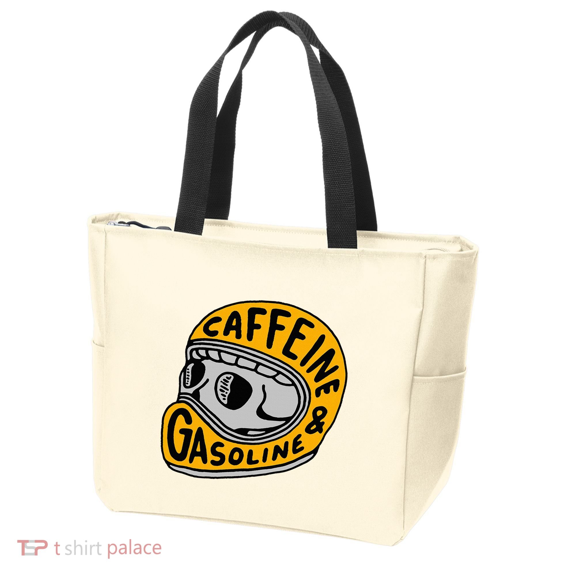Caffeine And Gasoline Tote Bag