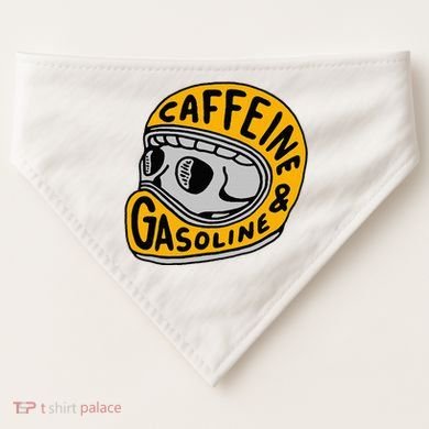 Caffeine And Gasoline USA-Made Doggie Bandana