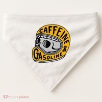 Caffeine And Gasoline USA-Made Doggie Bandana thumb 0