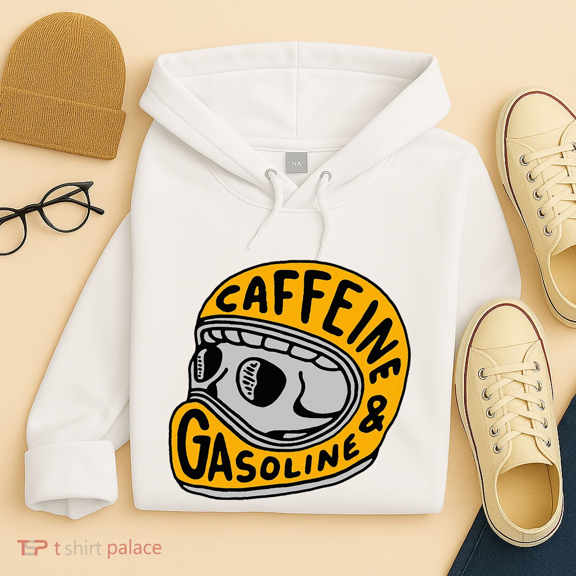 Caffeine And Gasoline Hoodie