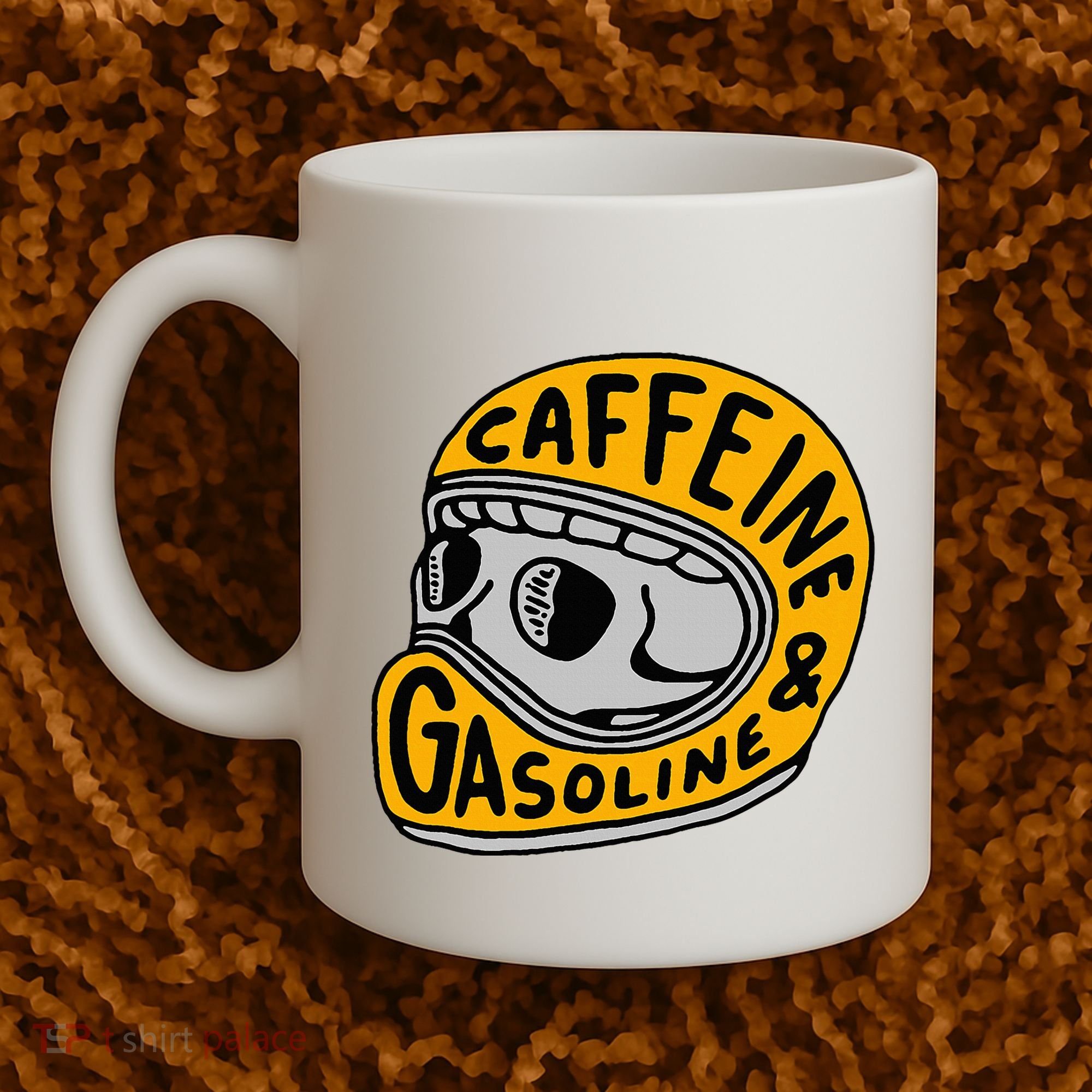 Caffeine And Gasoline Coffee Mug