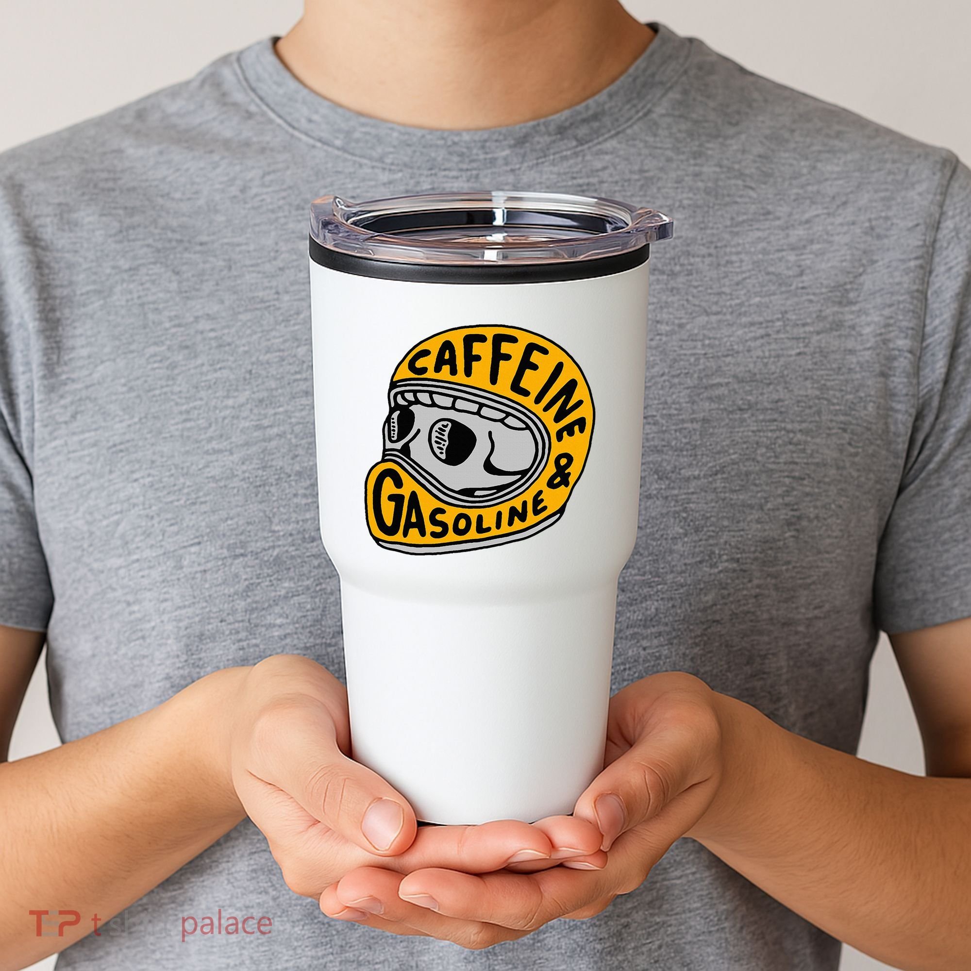 Caffeine And Gasoline Tumbler