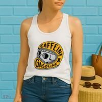 Caffeine And Gasoline Women's Tank Top thumb 2