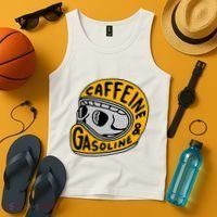 Caffeine And Gasoline Tank Top thumb 4