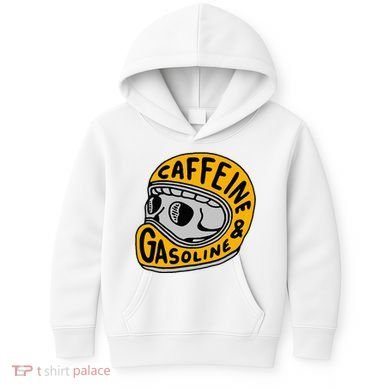 Caffeine And Gasoline Kids Hoodie