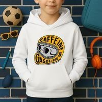 Caffeine And Gasoline Kids Hoodie thumb 2