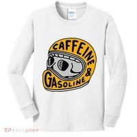 Caffeine And Gasoline Kids Long Sleeve Shirt thumb 0