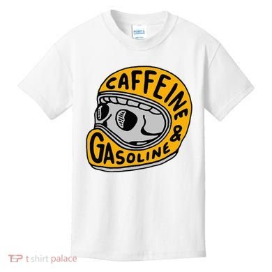 Caffeine And Gasoline Kids T-Shirt