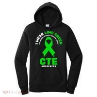 Cte Awareness Gift I Wear Lime Green For Cte Awareness Gift Women's Hoodie thumb 0