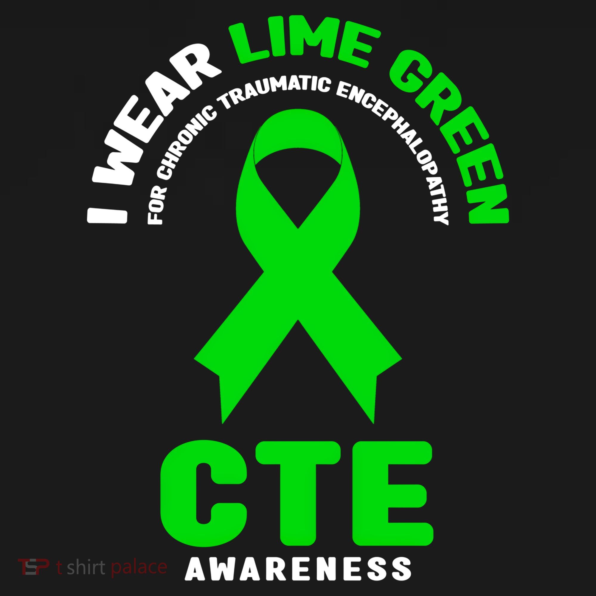 Cte Awareness Gift I Wear Lime Green For Cte Awareness Gift Ornament