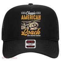 Classic American Hughes OH-6 Cayuse Loach Arm Aviation Action Hat thumb 0