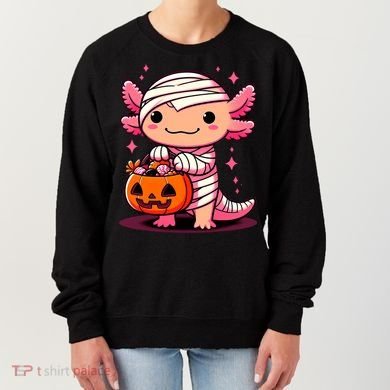 Cute Axolotl Halloween Costume Women's Sweatshirt