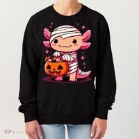 Cute Axolotl Halloween Costume Women's Sweatshirt thumb 0
