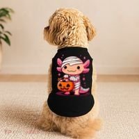 Cute Axolotl Halloween Costume Doggie Tank thumb 2