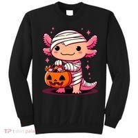 Cute Axolotl Halloween Costume Sweatshirt thumb 0
