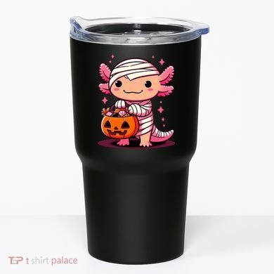 Cute Axolotl Halloween Costume Tumbler