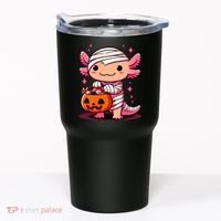 Cute Axolotl Halloween Costume Tumbler thumb 0